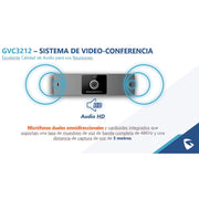 SISTEMA DE VIDEOCONFERENCIA IP COMPACTO HD PARA IPVIDEOTALK GVC3212 GRANDSTREAM