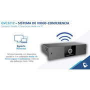 SISTEMA DE VIDEOCONFERENCIA IP COMPACTO HD PARA IPVIDEOTALK GVC3212 GRANDSTREAM