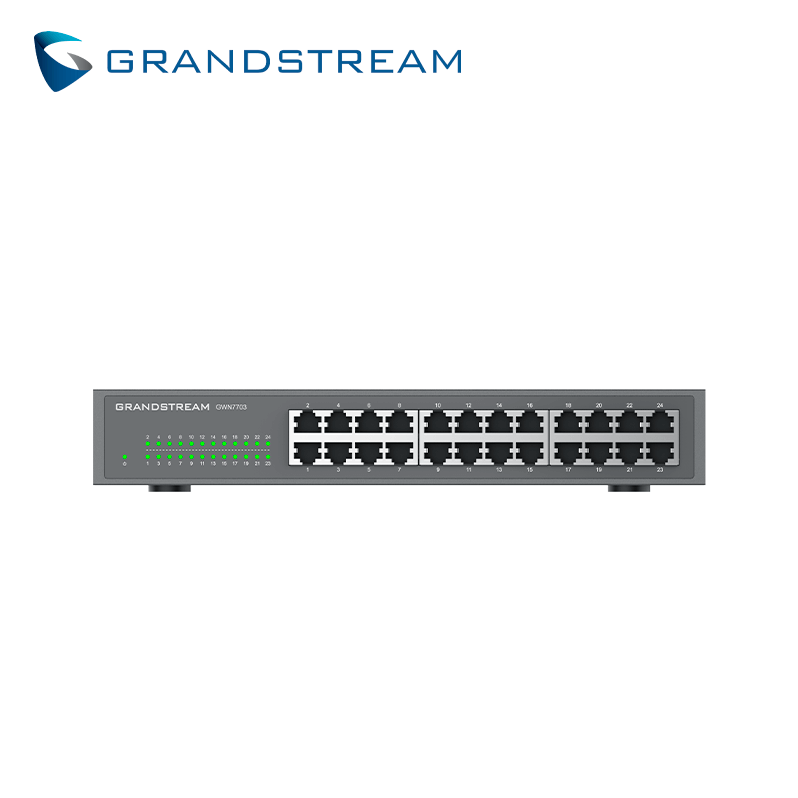 SWITCH 24 PUERTOS GIGABIT GWN7703 GRANDSTREAM