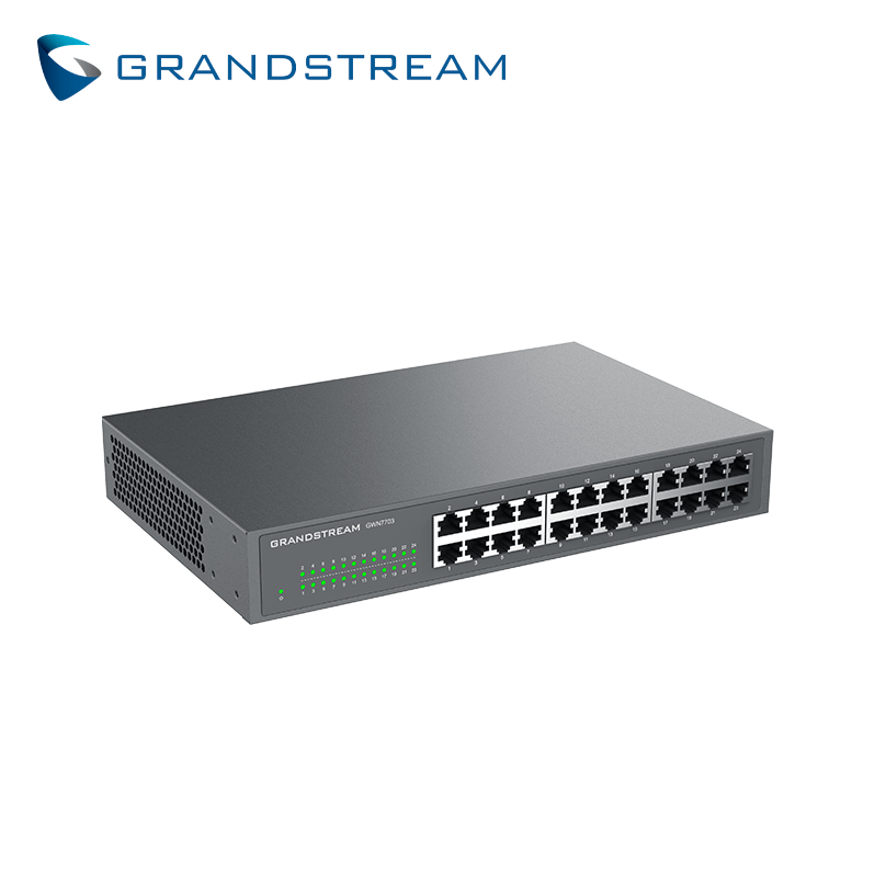 SWITCH 24 PUERTOS GIGABIT GWN7703 GRANDSTREAM