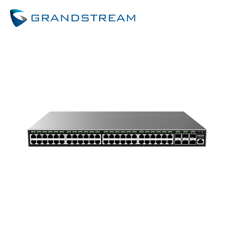SWITCH ADMINISTRABLE CAPA 2+ (L2+) 48 PUERTOS GIGABIT 6SFP+ GWN7806 GRANDSTREAM