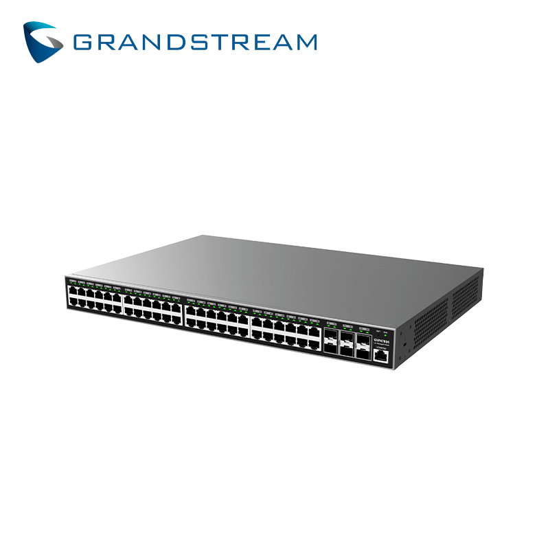 SWITCH ADMINISTRABLE CAPA 2+ (L2+) 48 PUERTOS GIGABIT 6SFP+ GWN7806 GRANDSTREAM