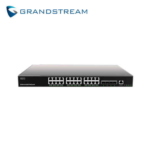 SWITCH ADMINISTRABLE CAPA 3 (L3) 24 PUERTOS GIGABIT 4-SFP+(10G) GWN7813 GRANDSTREAM