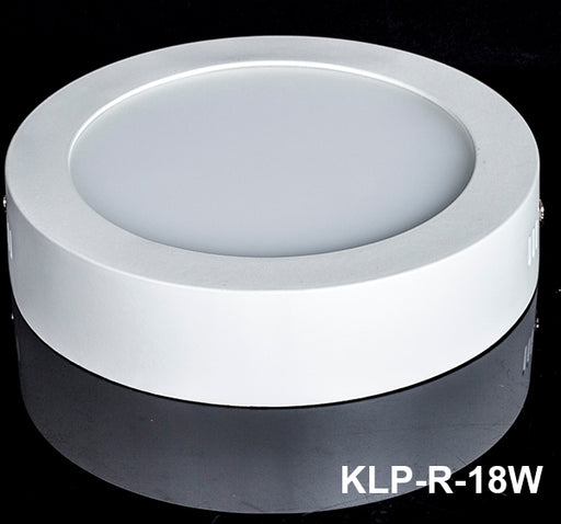 PANEL LED CIRCULAR SOBREPUESTO PARA CIELO 18W KLP-R-18W-WW-S KUHN
