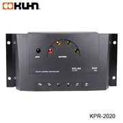 CONTROLADOR DE CARGA PWM 20A 12/24VDC LVD MODELO KPR-2020