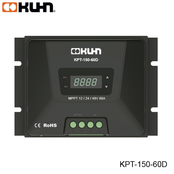 CONTROLADOR DE CARGA MPPT 60A 150V PARA SIST 12/24/48VDC KPT-150-60D KUHN