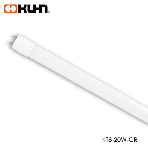 TUBO LED T8 22W VIDRIO COOL WHITE 1.2M KT8-22W-CR