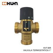 VALVULA TERMOSTATICA MEZCLADORA KVT-BR