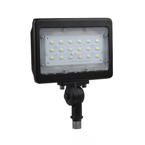 LED Flood Light - 30W - Knuckle Mount, Landscape Light - UL+DLC - 5 Year Warranty