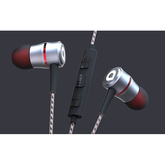 AUDIFONOS MANOS LIBRES iOS/ANDROID METALICO GRIS LYRA ACCUTONE