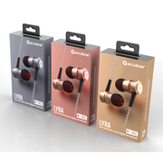 AUDIFONOS MANOS LIBRES iOS/ANDROID METALICO GRIS LYRA ACCUTONE