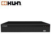 NVR H.265+ 9 CANALES 8xPOE (100W) 60Mbps VGA-HDMI NVR3609DP/8P KUHN