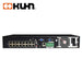 NVR H.265+ 25 CANALES 16xPOE (200W) 120Mbps VGA-HDMI NVR3625HP/16P KUHN