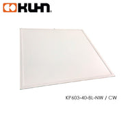 PANEL LED CIELO AMERICANO 60X60 LUZ FRIA 4000LM 40W KP603-40-BL-CW KUHN
