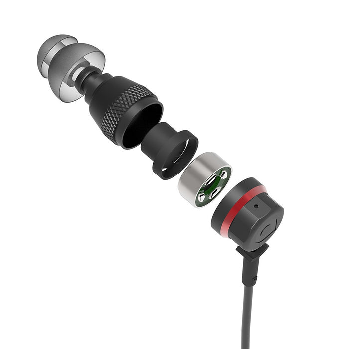 AUDIFONOS MANOS LIBRES iOS/ANDROID METALICO NEGRO PAVO ACCUTONE