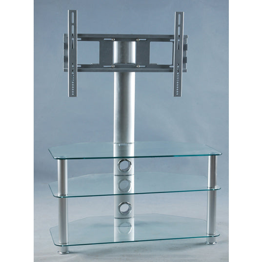 RACK TV LCD/AUDIO/VIDEO CON PEDESTAL PARA PLASMA/LCD CON 3 REPISAS RM3005