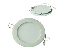 PANEL LED CIRCULAR ULTRAFINO EMBUTIDO LUZ CALIDA 9W KLP-R-9W-WW KUHN