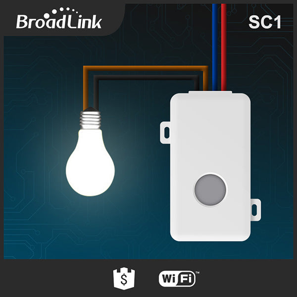 SWITCH DE CONTROL WIFI CON MEDIDOR CONSUMO BESTCON SCB1E PARA BROADLINK