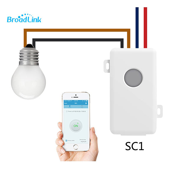 SWITCH DE CONTROL WIFI CON MEDIDOR CONSUMO BESTCON SCB1E PARA BROADLINK