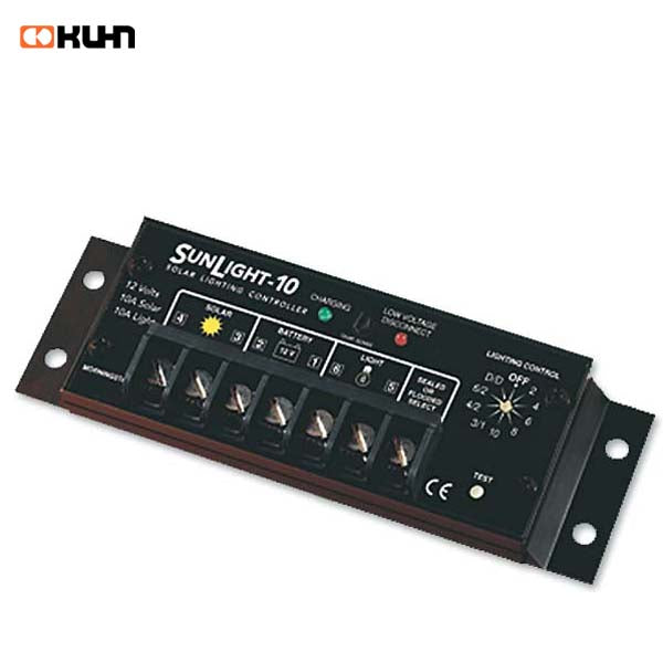 CONTROLADOR DE CARGA MORNINGSTAR SUNLIGHT, 10AMP, 12VDC MODELO SL-10L-12V