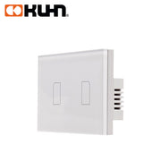 INTERRUPTOR MURAL PARA ILUMINACION INALAMBRICO DE 2 TECLAS BESTCON TC2S-2 PARA BROADLINK