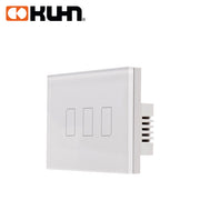 INTERRUPTOR MURAL PARA ILUMINACION INALAMBRICO DE 3 TECLAS BROADLINK TC2-3