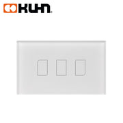 INTERRUPTOR MURAL PARA ILUMINACION INALAMBRICO DE 3 TECLAS BROADLINK TC2-3