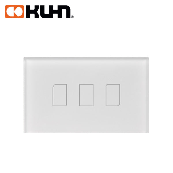 INTERRUPTOR MURAL PARA ILUMINACION INALAMBRICO DE 3 TECLAS BROADLINK TC2-3