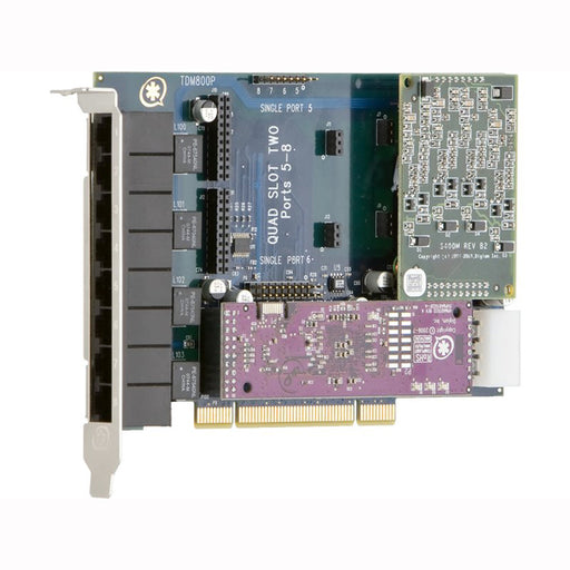 TARJETA ANALOGA PCI 8 PUERTOS TDM800P DIGIUM