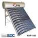 EQUIPO TERMOSOLAR COMPACTO PRESURIZADO CON 18 TUBOS HEAT-PIPE ESTANQUE ACERO SUS-316 KUHN MODELO KHP-180-FR