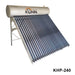 EQUIPO TERMOSOLAR COMPACTO PRESURIZADO CON 24 TUBOS HEAT-PIPE KUHN MODELO KHP-240-FR