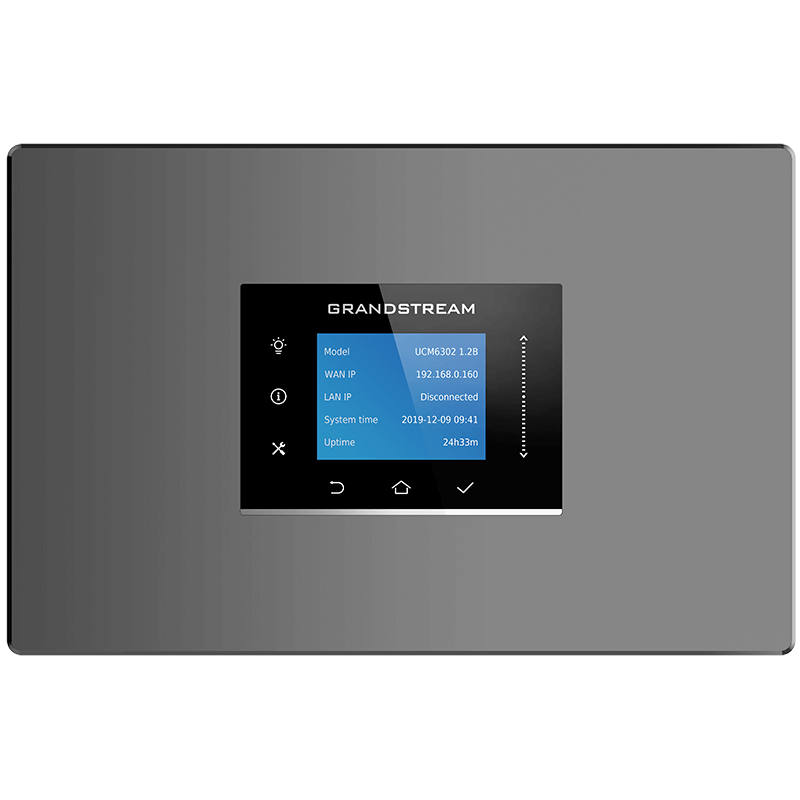 CENTRAL TELEFONICA IP 1-FXO 1-FXS 500-ANEXOS 75-LLAMADAS V-CONF GRANDSTREAM UCM6301