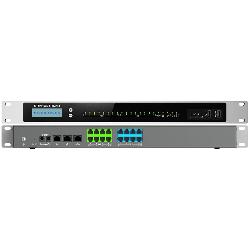 CENTRAL TELEFONICA IP 8-FXO 8-FXS 3000-ANEXOS 450-LLAMADAS V-CONF GRANDSTREAM UCM6308
