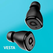 AUDIFONOS BLUETOOTH 5.0 IN-EAR ULTRA COMPACTOS CON POWER BANK VESTA ACCUTONE